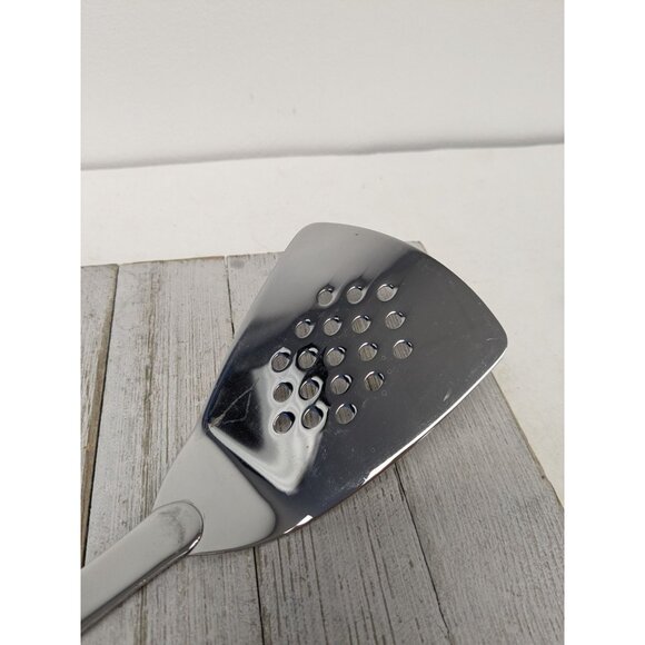 Oneida Slotted Spatula Holes 13” Stainless Steel #2 - Picture 2 of 9